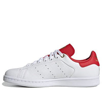 (WMNS) adidas Stan Smith 'White Scarlet' FU9631