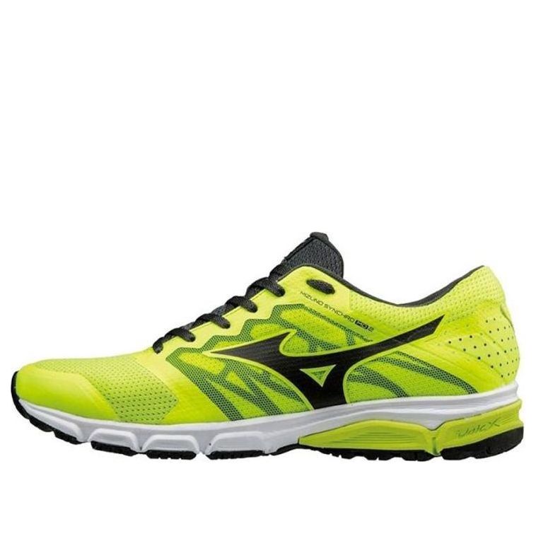 Mizuno Synchro Md 2 Low Tops Wear-resistant Yellow 'Green Black' J1GE171810