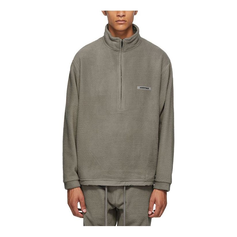 Fear of God Essentials SS20 Polar Fleece Half Zip Pullover FOG-SS20-276