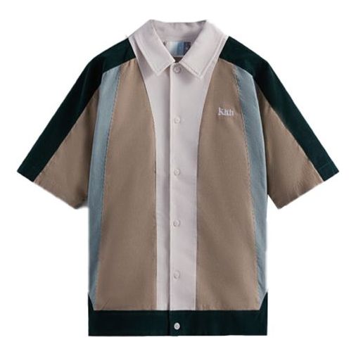 KITH Micro Cord Woodpoint Shirt 'Reverie' KHM031173-368