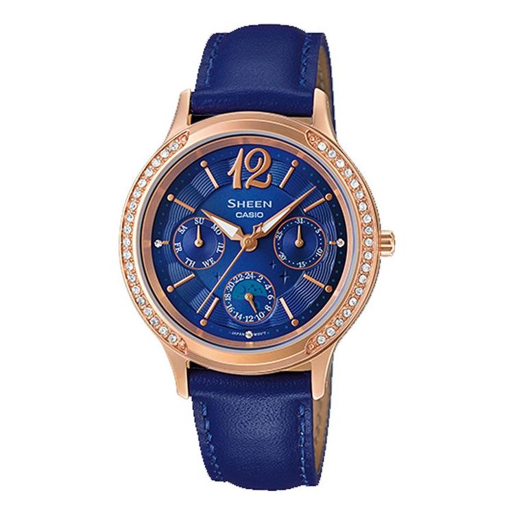 CASIO Female SHEEN Japan / South Korea Fashion Quartz Analog SHE-3030GL-2A