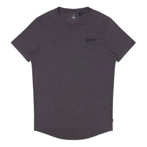Men's Levis Series Round Neck Short Sleeve Gray T-Shirt 67983-0008