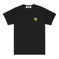 (WMNS) COMME des GARCONS PLAY FW25 T-Shirt 'Black' AZ-T215-051-1