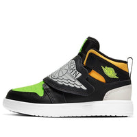 (PS) Air Jordan 1 Sky logo 'Black Green Orange' BQ7197-071