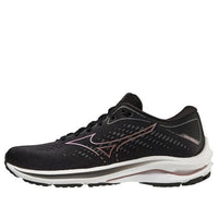 (WMNS) Mizuno Wave Rider 25 Super Wide 'Black Purple' J1GD210644