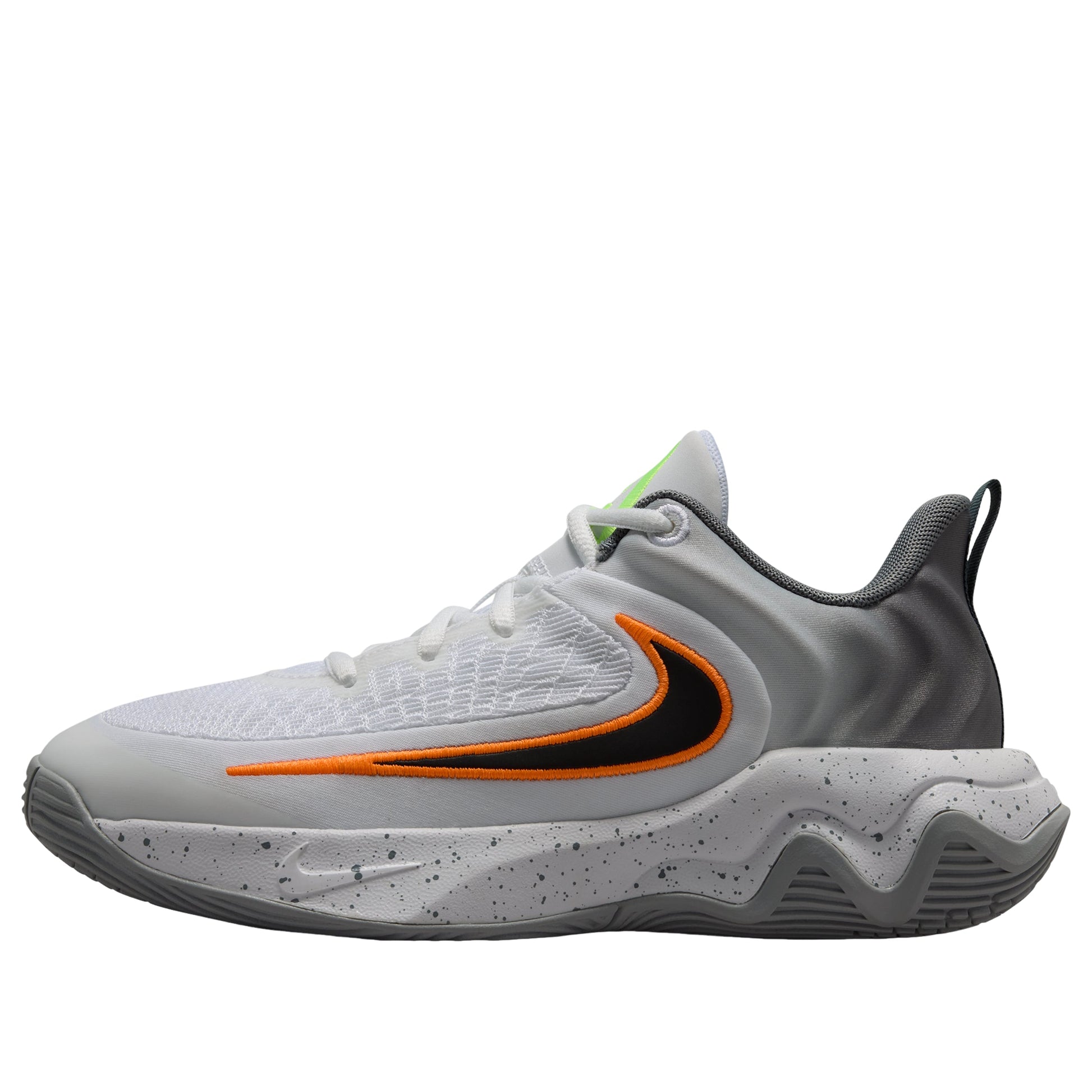 (GS) Nike Giannis Immortality 4 'White Volt Wolf Grey Black' IH7664-101