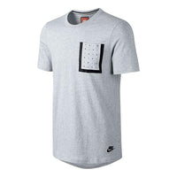 Nike Bonded Pocket Tshirt 'Birch Heather Grey' 641722-633