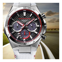 CASIO Male EDIFICE Japan / South Korea Fashion Solar Powered Mens Black Analog EQS-800HR