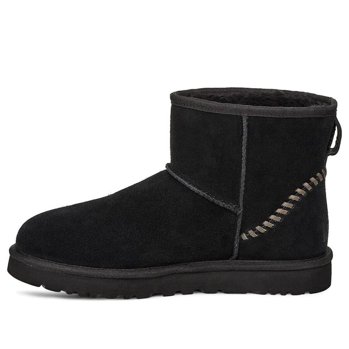 UGG Classic Mini Deco Suede 'Black' 1109952-BLK