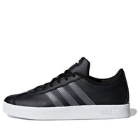 (PS) adidas VL Court 2.0 K 'Black White Grey' F36381