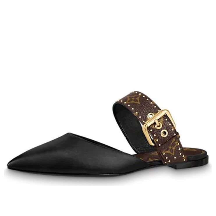 (WMNS) LOUIS VUITTON Sofia Sandals 'Black' 1A8O0T