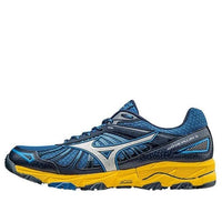 Mizuno Wave Mujin 3 Low Tops Wear-resistant Blue Yellow J1GJ167004