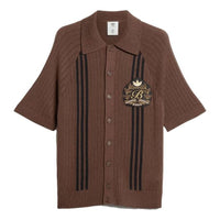 adidas originals Ferrero Cardigan Asia Sizing 'Brown Black' IK9613