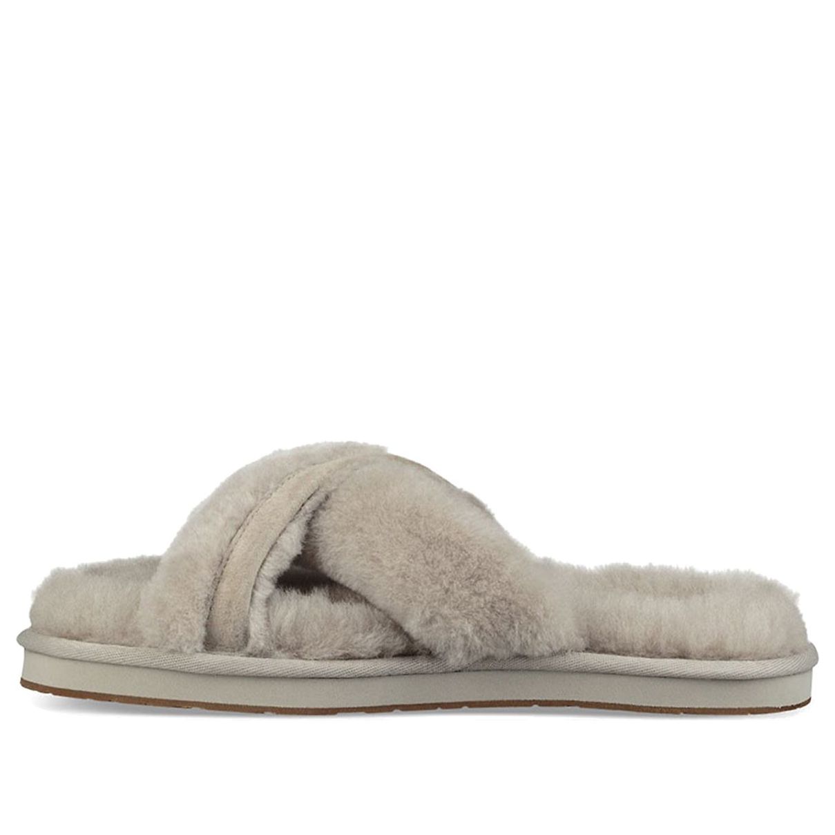 (WMNS) UGG Abela Gray Slippers 1017548-WILL