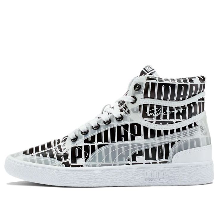 (WMNS) PUMA Ralph Sampson Mid OG 'Logo Print' 371813-01