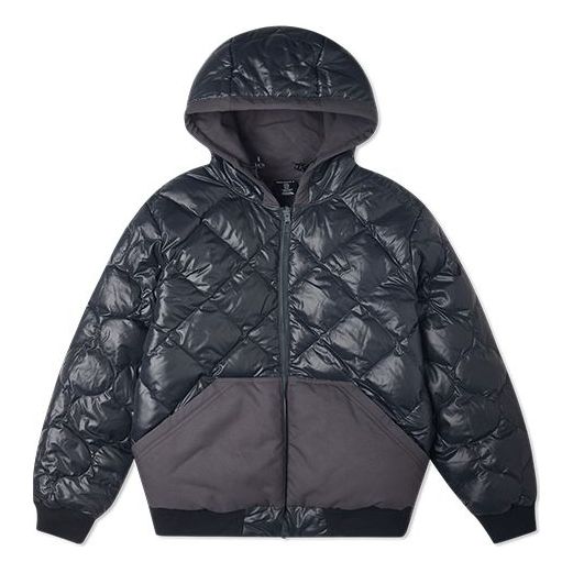 Converse Down Reversible Utility Puffer Jacket Asia Sizing 'Black' 10019462-A01