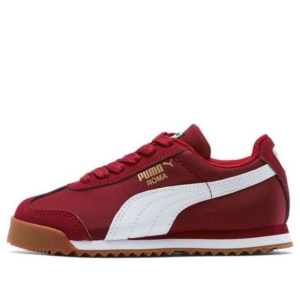 (PS) PUMA Roma Basic Low-tops Sport Shoes Red 362795-22