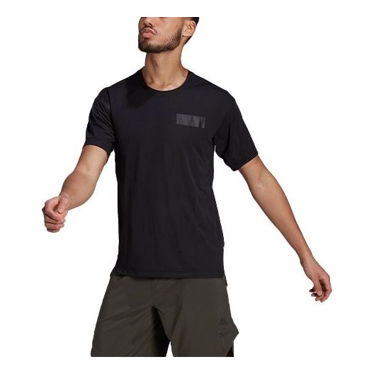 adidas Round Neck Forked Loose Black H31072