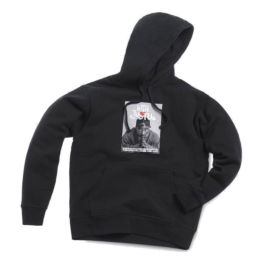 KITH x Poetic Justice Hoodie 'Black' KH-FW18-012