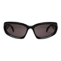 (WMNS) Balenciaga Swift Oval Sunglasses 'Black' 658745T00071000