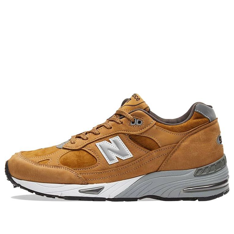 New Balance 991 Series Brown 'White Gray' M991PNT