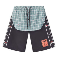 Men's FILA x MIHARA Casual Sports Shorts Black F71M038606F