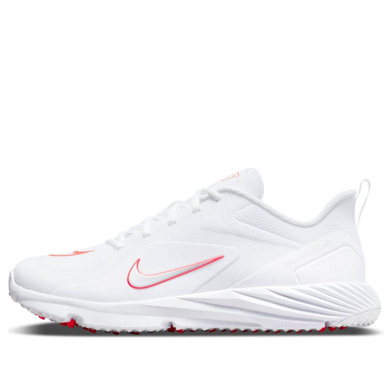 Nike Alpha Huarache 8 Pro TF 'White Bright Crimson' CZ6559-105