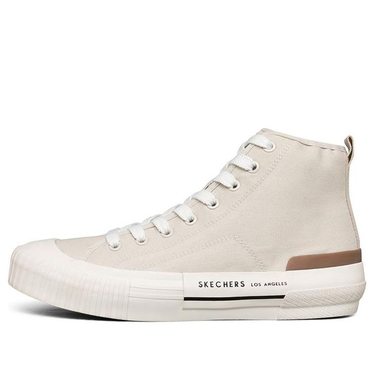 (WMNS) Skechers New Moon High-Top Sneakers White 155392-OFWT