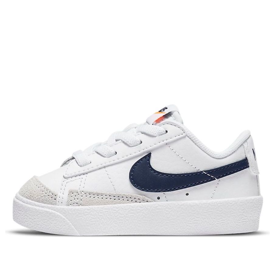 (TD) Nike Blazer Low '77 'White Midnight Navy' DA4076-100