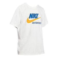 Nike Sportswear San Fransico Casual Short Sleeve White CW0855-100