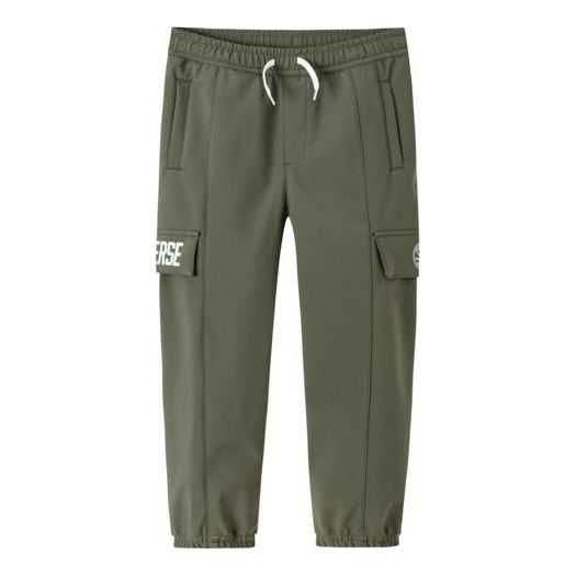 (GS) Converse Solid Color Elastic Waist Pants Asia Sizing 'Olive Green' CV2312128GS-001