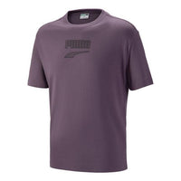 PUMA Downtown Logo Tee 'Purple' 537740-61