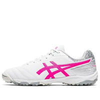 (GS) ASICS DS Light JR TF Turf K 'White Pink' 1104A015-100