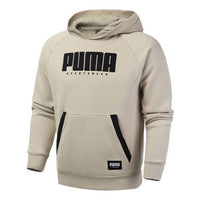 PUMA Logo Printing Fleece Lined Sports Creamy White 580967-32