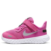 (TD) Nike Revolution 5 FlyEase 'Pink White' CQ4651-610