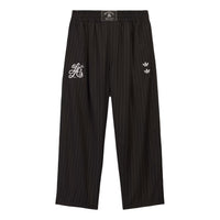 adidas x Chavarria Pinstripe Track Pant 'Black White' KR8688
