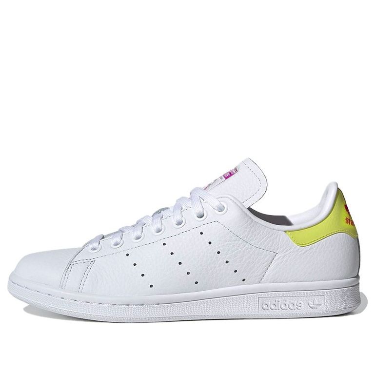 (WMNS) adidas originals Stan Smith Shoes White/Purple/Green FW7436