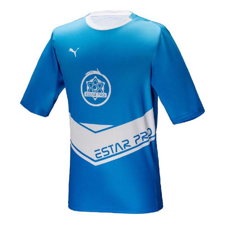PUMA 2022 KPL EstarPro T-Shirt 'Blue White' 605761-04