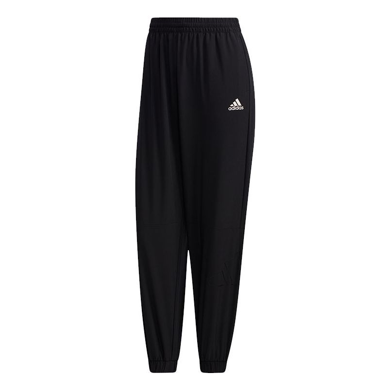 (WMNS) adidas Woven Pants Asia Sizing 'Black' GL5615