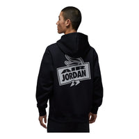 Air Jordan AJ8 Fleece Pullover Hoodie 'Black' IQ6982-010