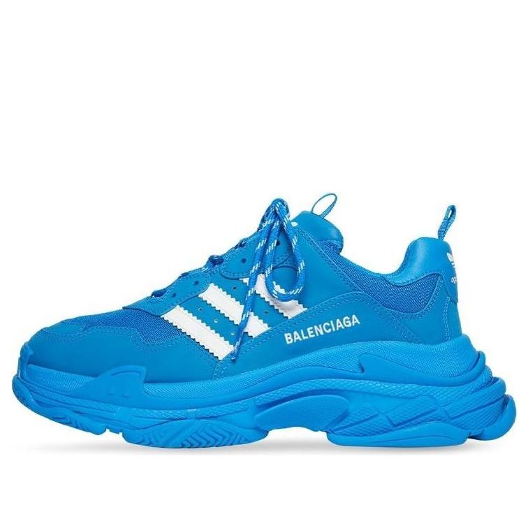 (WMNS) Balenciaga x adidas Triple S Sneakers 'Blue White' 712764W2ZB24090