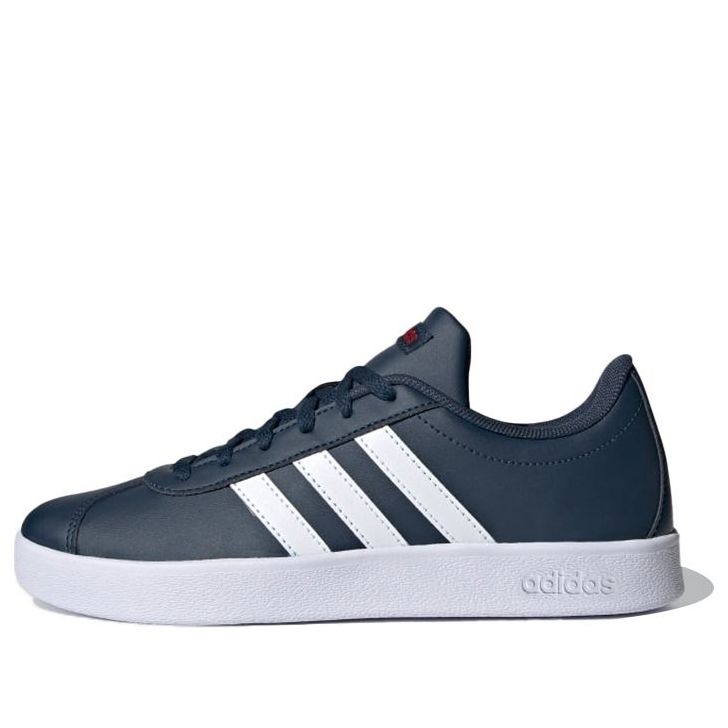 (GS) adidas VL Court 2.0 K Shoes 'Blue White' FY7166