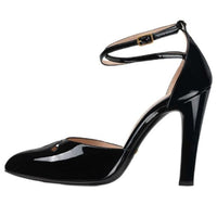 (WMNS) Gucci Patent Leather Pumps 'Black' 601573-BNC00-1000