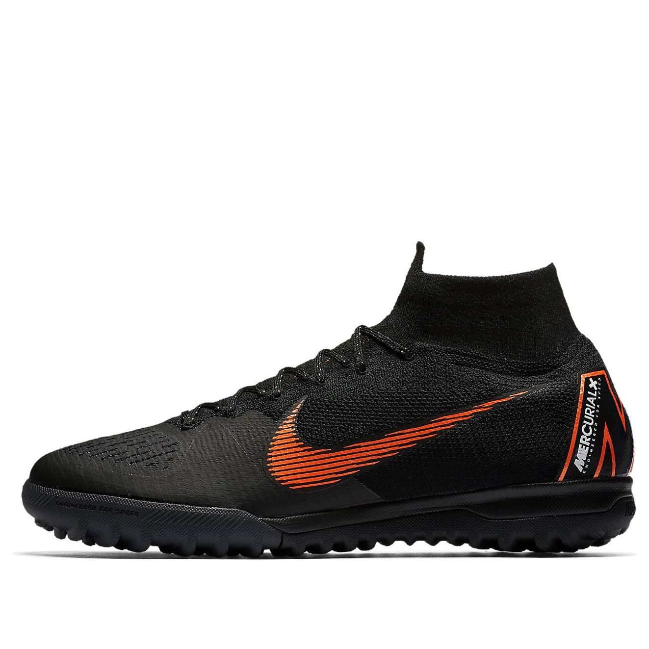 Nike Mercurial SuperflyX 6 Elite TF 'Black Red Orange' AH7374-081