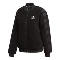 (WMNS) adidas originals Pattern Jacket Black DY0872