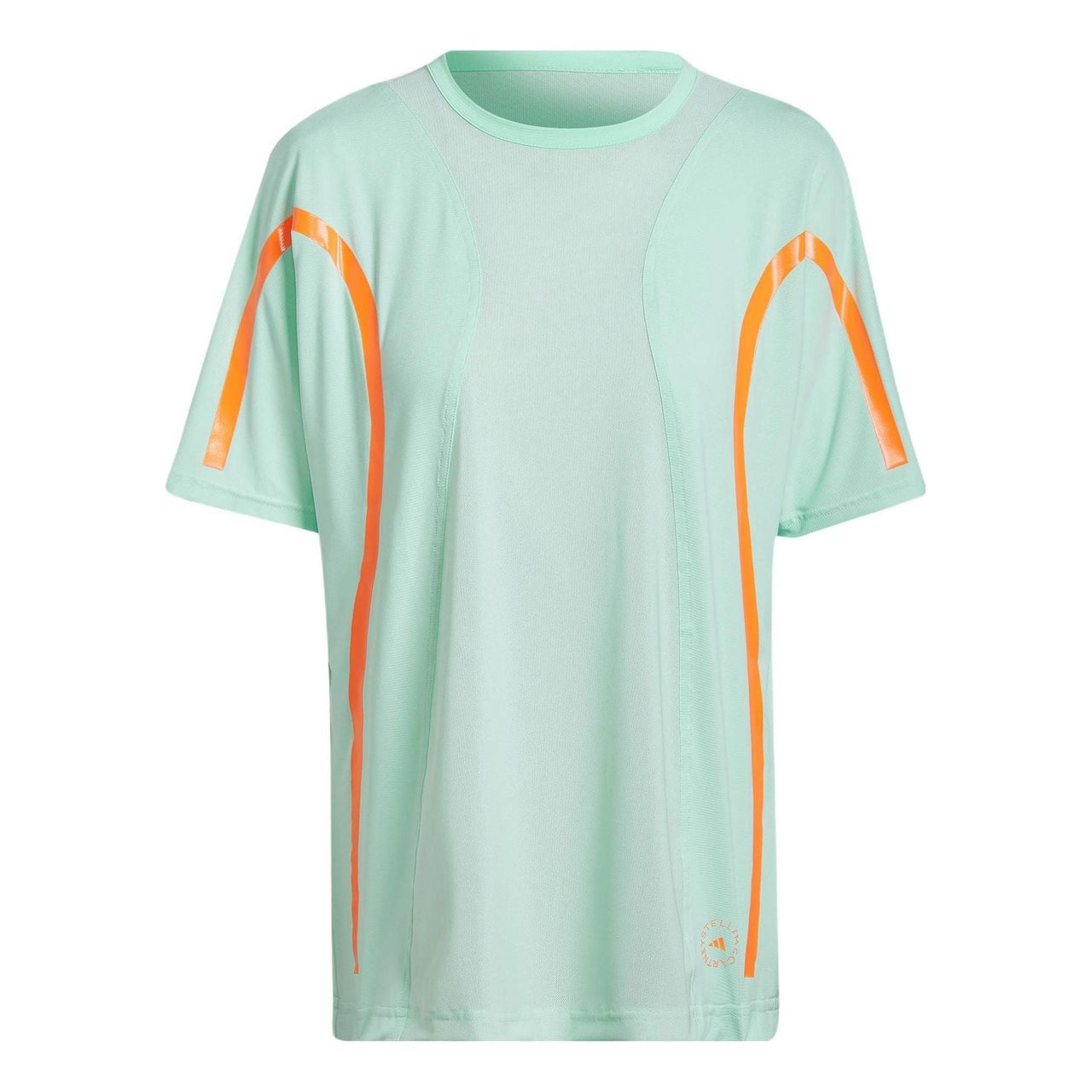 (WMNS) adidas by Stella McCartney TruePace Running Loose T-Shirt Asia Sizing 'Teal Orange' HD9114
