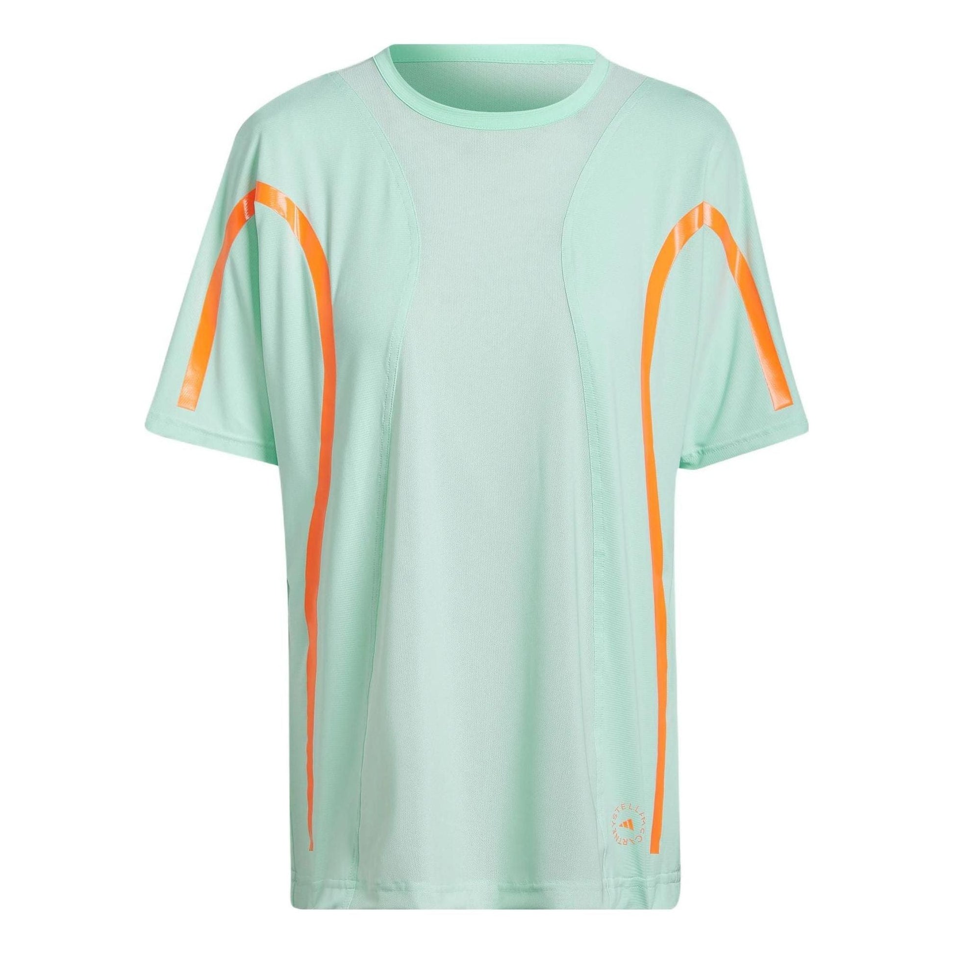 (WMNS) adidas by Stella McCartney TruePace Running Loose T-Shirt Asia Sizing 'Teal Orange' HD9114