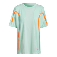 (WMNS) adidas by Stella McCartney TruePace Running Loose T-Shirt Asia Sizing 'Teal Orange' HD9114