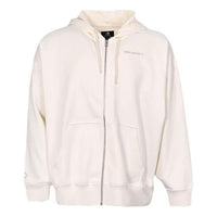 (WMNS) Converse Oversized Full-Zip Hoodie Asia Sizing 'Off White' 10024532-A01