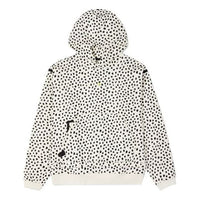 Converse Court-Ready Cheetah Half Zip Hoodie Asia Sizing 'Egret Spotted Leopard' 10022291-A01